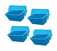 Les moules de bain de glace en silicone avec couvercle font de grands blocs de glaçons pour des événements amusants et des boissons rafraîchissantes