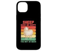 Les Moutons me rendent Heureuse, Pas Tant Que ça Coque pour iPhone 14 Plus