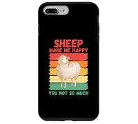 Les Moutons me rendent Heureuse, Pas Tant Que ça Coque pour iPhone 7 Plus/8 Plus
