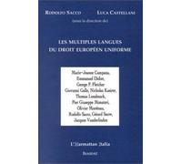 Les multiples langues du droit européen uniforme
