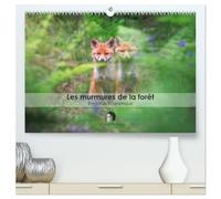 Les murmures de la forêt - Regards d'animaux (Calendrier mural 2026 DIN A2 vertical) calendrier de bureau: Un calendrier fascinant qui révèle, mois ... saisis dans l'intimité de leurs regards.