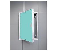 Les murs secs cachent les panneaux, Porte d'accès for borne d'incendie, boîte électrique, cloison sèche, cadre en aluminium, plusieurs dimensions(Right,500x500mm)