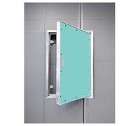 Les murs secs cachent les panneaux, Porte d'accès for borne d'incendie, boîte électrique, cloison sèche, cadre en aluminium, plusieurs dimensions(Left,600x800mm)