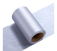 Les murs sont décorés de bandes collantes. Bordure de papier peint autocollante en PVC argenté brossé, 9,8 pi (10 à 60 cm de largeur)(20cm)