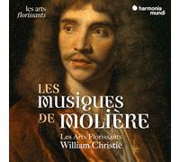 Les Arts Florissants – Les Musiques de Molière – CD – Harmonia Mundi