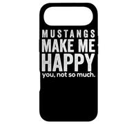 Les Mustangs me rendent Heureux, tu n'es Pas Tellement drôle Coque pour iPhone Air