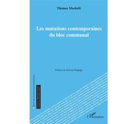 Les mutations contemporaines du bloc communal - Thomas Machefé - L'harmattan - broché - Etude