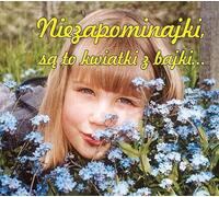 Les myosotis sont des fleurs de fées - (Kinder, Gedichte auf Polnisch)