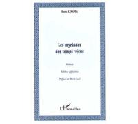 Les myriades des temps vécus - Kama Sywor Kamanda - L'harmattan - broché - Livre