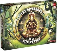 Les Mystères de la Cité Perdue - Jeu de société - Énigmes et Enquêtes entre Amis ou en Famille - Dès 8 ans - 2 à 6 joueurs - Version Française - Lansay