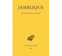 Les Mystères d'Égypte les - Jamblique - Belles Lettres - broché - Livre