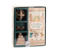 Collectif – Les mystères des Aztèques – 1 livre d'énigmes + 3 casse-têtes – Marabout