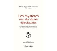 Les mystères sont des clartés éblouissantes Le surgissement de l'imprévisible dans la solitude et le silence 2025 - Augustin Guillerand - Monte Cristo Eds - broché - Essai