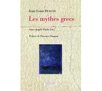 Les Mythes grecs - Jean-Louis Durand - Millon Jerome Eds - broché - Essai