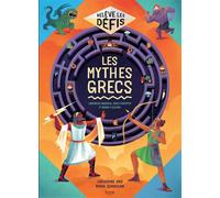 Les mythes grecs - LABYRINTHES DANGEREUX, CODES À DÉCRYPTER ET ÉNIGMES À ÉLUCIDER - Catherine Ard - Kimane - broché - Livre-jeu