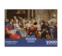 Les Noces de Cana Puzzle en Bois Imperméable Puzzles De 1000 Pièces pour Adultes Amusant Jeux De Stimulants