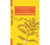 Les noces des plantes Sponsalia plantarum - Carl Von Linné - Comite Des Travaux Historiques Etscientifiques - broché - Guide