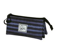 Les Noces Funèbres Bride Trousse Triple FAN 2.0, Bleu Bleu