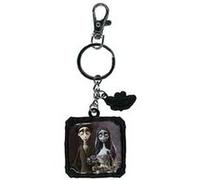 SD Toys – Porte-clés métallique – La Mariée Cadavre (Corpse Bride) – Argent métallique – S – Vintage