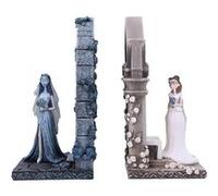 Les Noces funèbres - Serre-livres Emily and Victoria 19 cm Or G