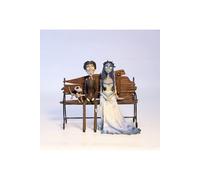 Set Figura Víctor y Emily Sentados en Banco