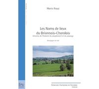Les Noms de lieux du Brionnais-Charolais