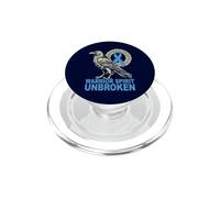 Les Nordiques combattent Le Cancer de la Prostate - Warrior Spirit Unbroken Viking PopSockets PopGrip pour MagSafe