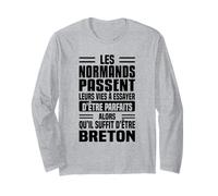 Les Normands Vie à Essayer d’être Parfaits Humour Breton Manche Longue