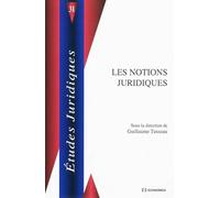 Les notions juridiques
