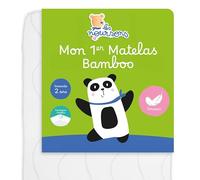 LES NOURSONS - Matelas Bébé/Enfant Bamboo 70x140 cm - sans Traitement Chimique - Fabrication Française