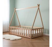LES NOURSONS - Matelas Enfant/Bébé 80x160 cm - Idéal pour Lit Cabane/Lit Gigogne - Réversible - Oeko Tex - Garantie 2 Ans