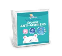 Les Noursons - Protège Matelas Bébé Anti Acariens - 60x120 cm - Alèse Imperméable - Bouclette 100% coton - Silencieux - OekoTex®