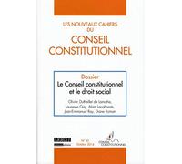 Les Nouveaux cahiers du Conseil Constitutionnel N°45-2014