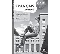 Les Nouveaux Cahiers - FRANCAIS CAP - Ed. 2023 - Corrigé