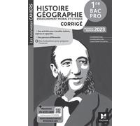 Les Nouveaux Cahiers - HISTOIRE-GEOGRAPHIE-EMC 1re Bac Pro - Corrigé - Olivier Apollon - Foucher - broché - Scolaire / Universitaire