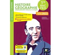 Les Nouveaux Cahiers - HISTOIRE-GEOGRAPHIE-EMC 1re Bac Pro - Ed. 2023- Livre élève - Olivier Apollon - Foucher - broché - Scolaire / Universitaire