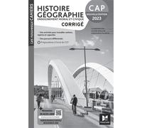 Les Nouveaux Cahiers - HISTOIRE-GEOGRAPHIE-EMC CAP - Ed. 2023 - Corrigé - Olivier Apollon - Foucher - broché - Scolaire / Universitaire