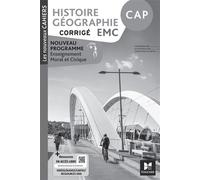 Les Nouveaux Cahiers - HISTOIRE GÉOGRAPHIE EMC CAP - Ed. 2024 - Corrigé - Olivier Apollon - Foucher - broché - Scolaire / Universitaire