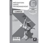 Les Nouveaux Cahiers - Prévention Santé Environnement (PSE) - 2de Bac Pro - Ed. 2026 - Corrigé - Sylvie Crosnier - Foucher - broché - Scolaire / Universitaire