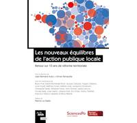 Les nouveaux équilibres de l'action publique locale