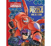 Les nouveaux héros: Mon livre puzzle avec 50 pièces