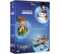 Les Nouveaux héros + Peter Pan + Planes 2 [Pack]