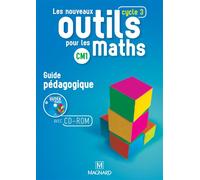 Les Nouveaux Outils pour les Maths CM1 (2016) - Guide pédagogique avec CD-Rom Guide pédagogique avec 1 CD-Rom, Réservé aux enseignants, editions 2016 - Isabelle Petit-Jean - Magnard - Livre CD-ROM - S