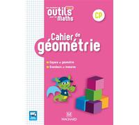 Les Nouveaux Outils pour les Maths CP (2018) - Cahier de géométrie Cahier de l'élève - Patrice Gros - Magnard - broché - Scolaire / Universitaire