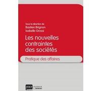 Les nouvelles contraintes des societes Isabelle Arnaud-Grossi (Auteur), Bastien Brignon (Auteur)