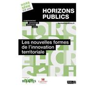 Les nouvelles formes de l'innovation territoriale Horizons publics hors-série été 2020 - Berger-Levrault - Berger-Levrault - broché - Revue