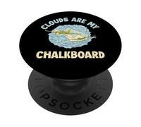 Les Nuages sont Mon instructeur de vol au Tableau PopSockets PopGrip Adhésif