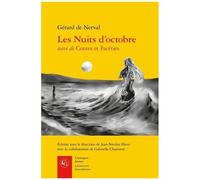 Les Nuits D'octobre Suivi De Contes Et Facéties