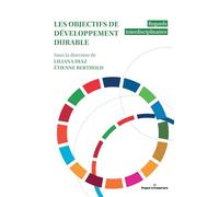 Étienne Berthold – Les objectifs de développement durable – Regards interdisciplinaires – Broché