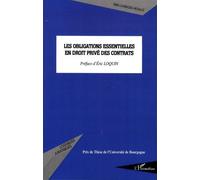 Les obligations essentielles en droit privé des contrats - Nélia Cardoso-Roulot - L'harmattan - broché - Etude